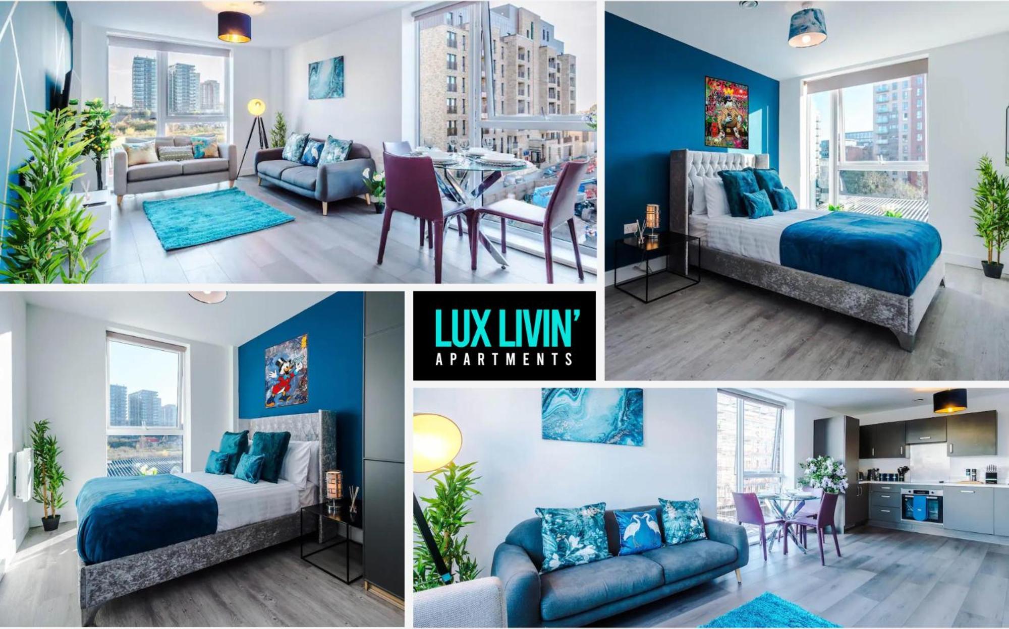 Lux Livin' Apartments - Luxury 5 Bed Apartment Manchester City Centre Luaran gambar