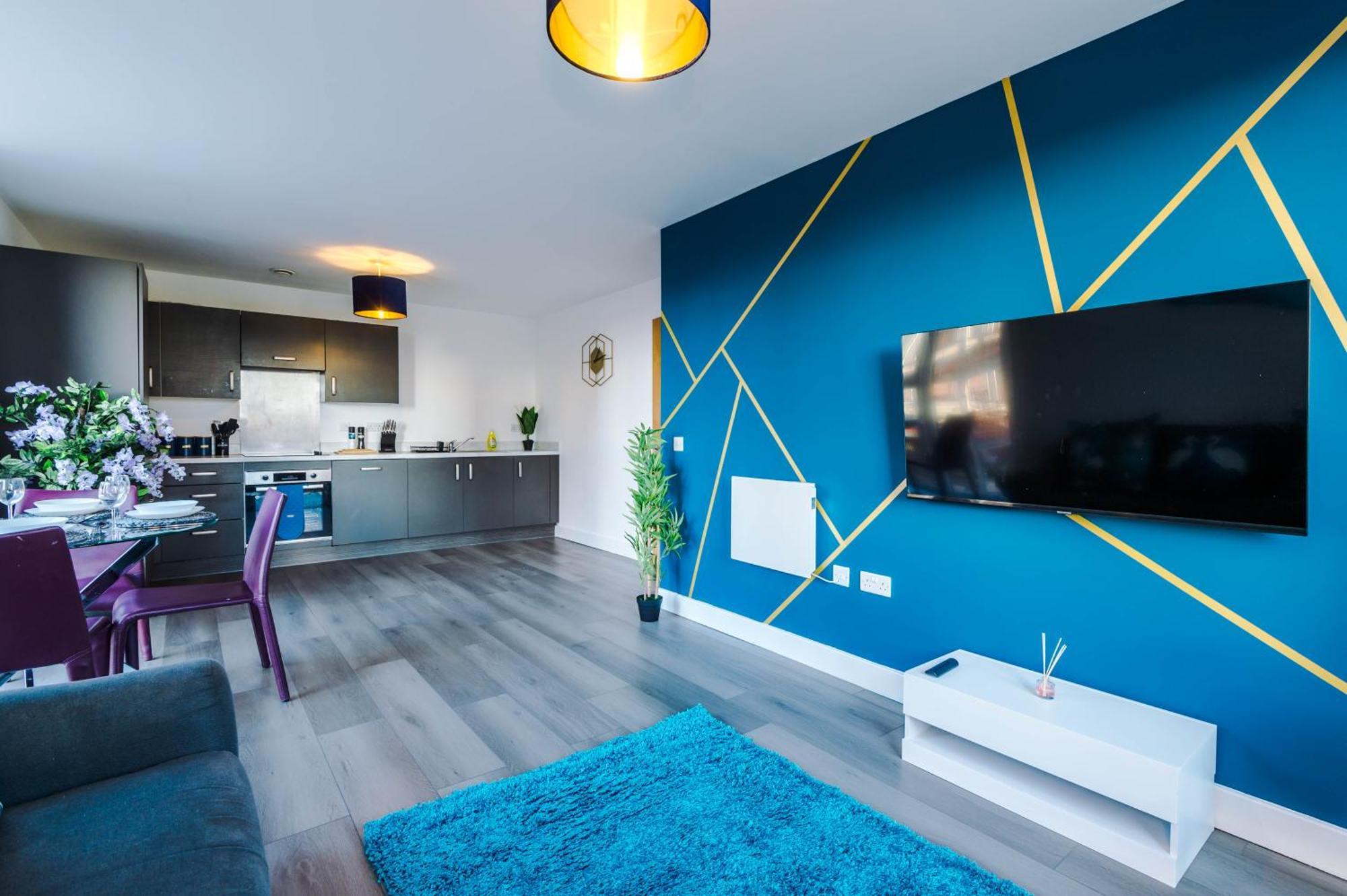 Lux Livin' Apartments - Luxury 5 Bed Apartment Manchester City Centre Luaran gambar