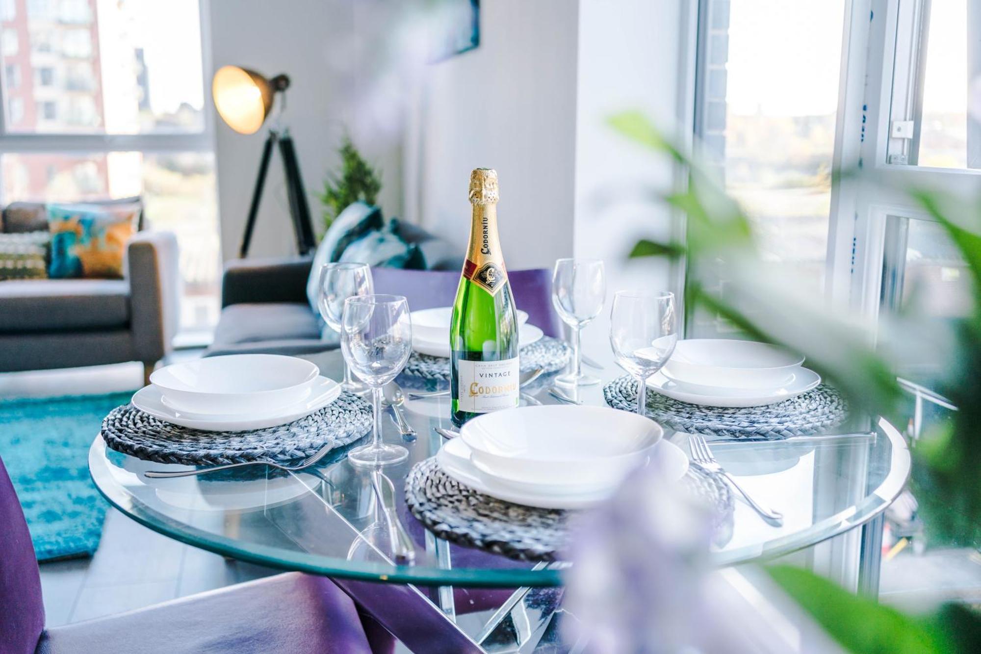 Lux Livin' Apartments - Luxury 5 Bed Apartment Manchester City Centre Luaran gambar
